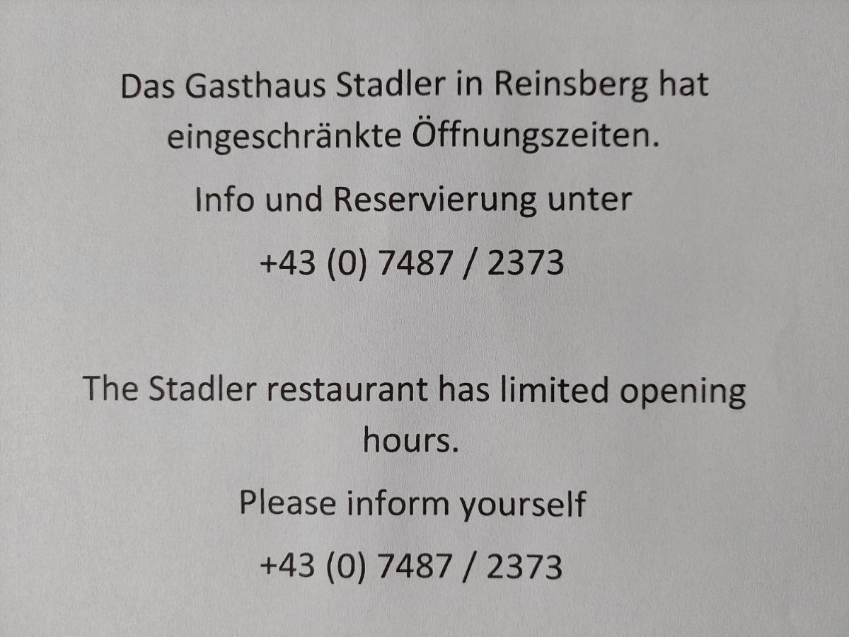 Gaestehaus Daurer Reinsberg Екстер'єр фото